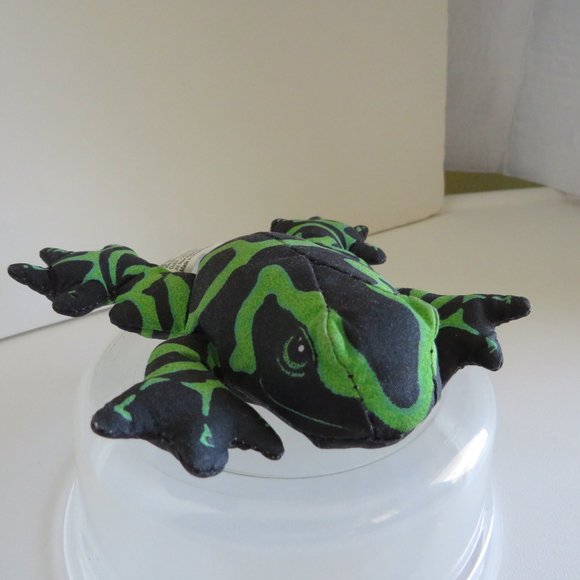 Magnetic Frog WENDYS WILD LIFE KIDS MEAL 1999 works great! stuffed animal - Picture 3 of 9